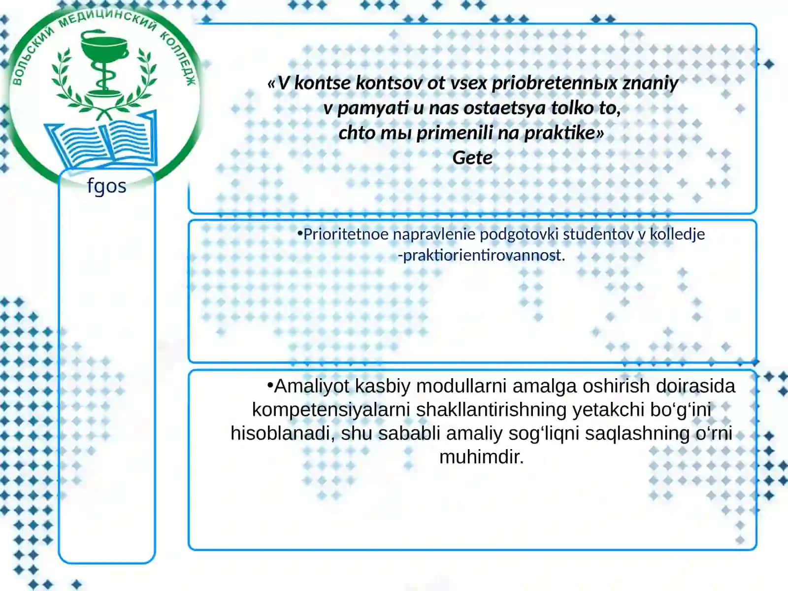 Tibbiyot kolleji va shifoxonalar hamkorligi 4