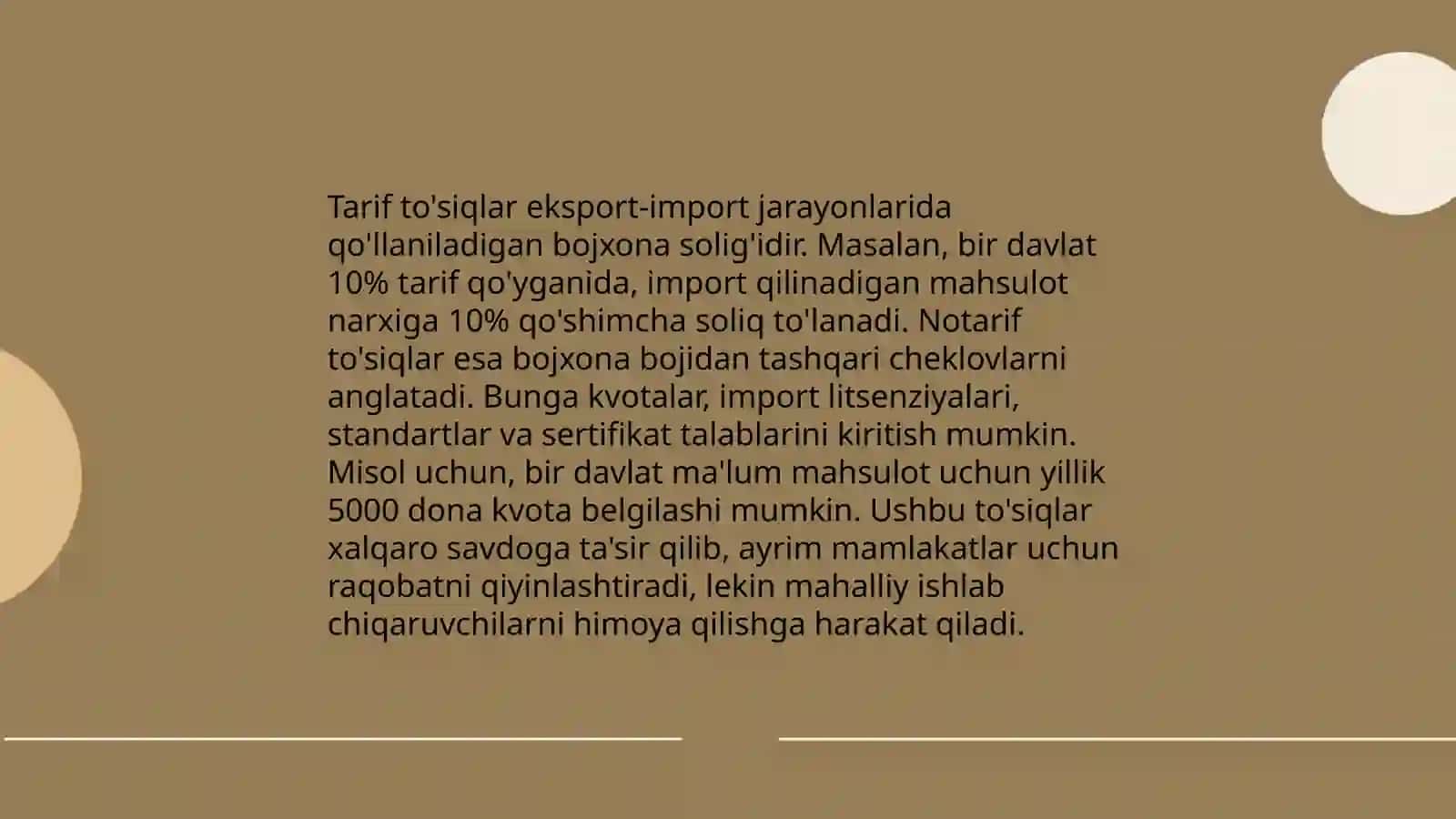 Xalqaro savdo siyosati 4