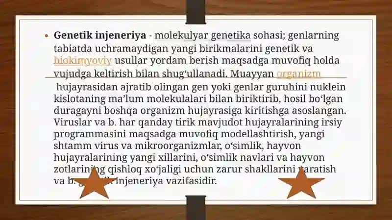 GENETIK INJENERIYA 4