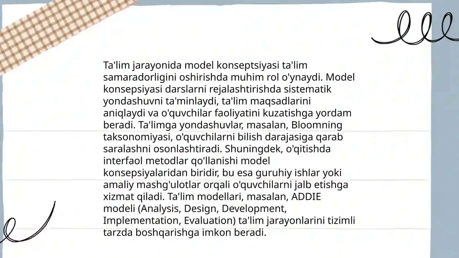 Pedagogik ilmiy-tadqiqot jarayonini modellashtirish 4