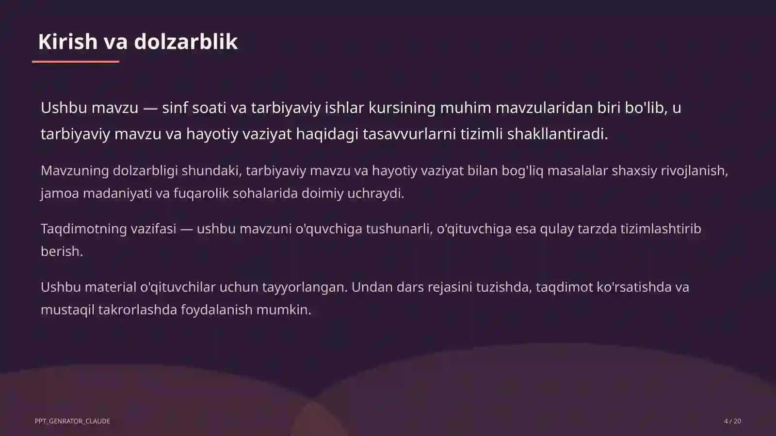 Sinf jamoasini shakllantirish: birgalikda kuchlimiz 4