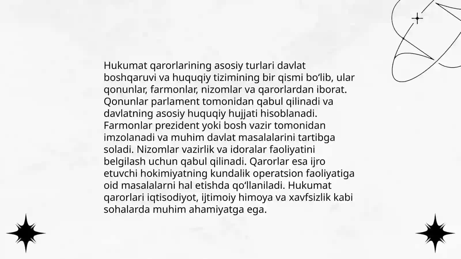 Xalqaro baholash dasturlarining doirasida hukumat qarorlarining mazmun va mohiyati 4