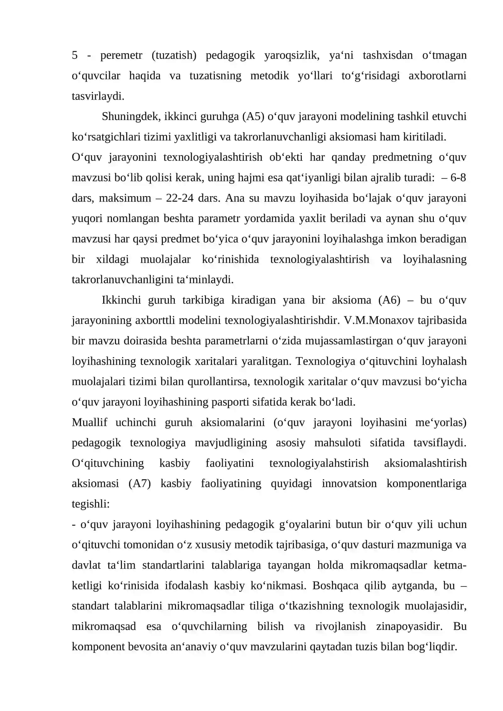 O’quvchilar faoliyatini faollashtirish va intensifikatsiyalash asosidagi pedagogik texnologiyalar 4