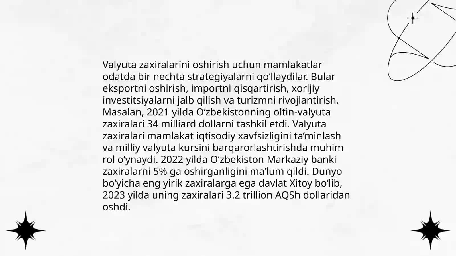 Xorijiy investitsiya kiritish sabablari 4