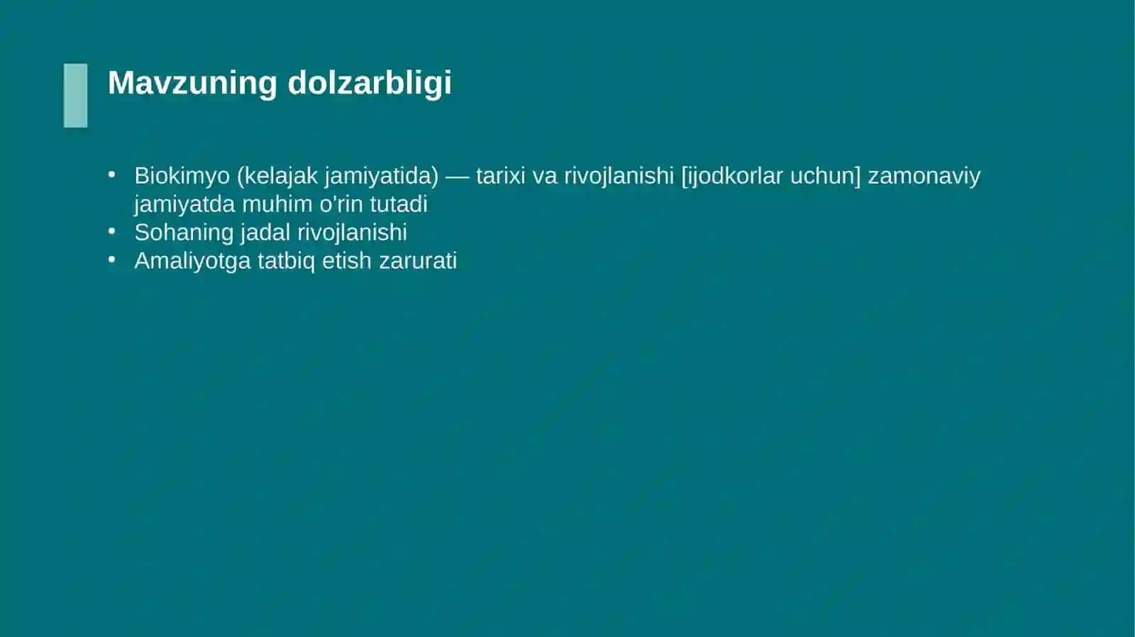 Biokimyo (kelajak jamiyatida) — tarixi va rivojlanishi [ijodkorlar uchun] 4