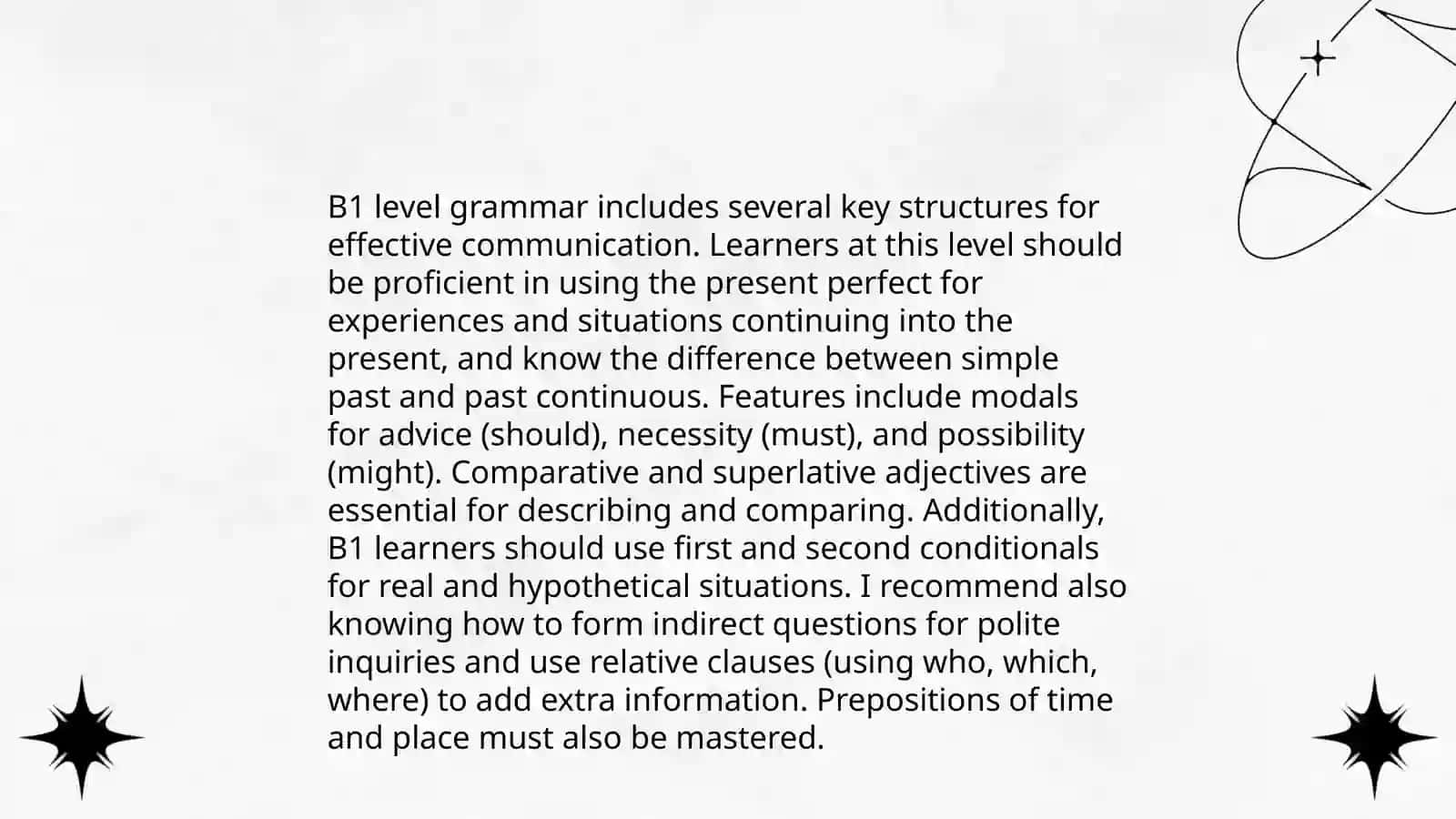 How to prepare for B1 level 4