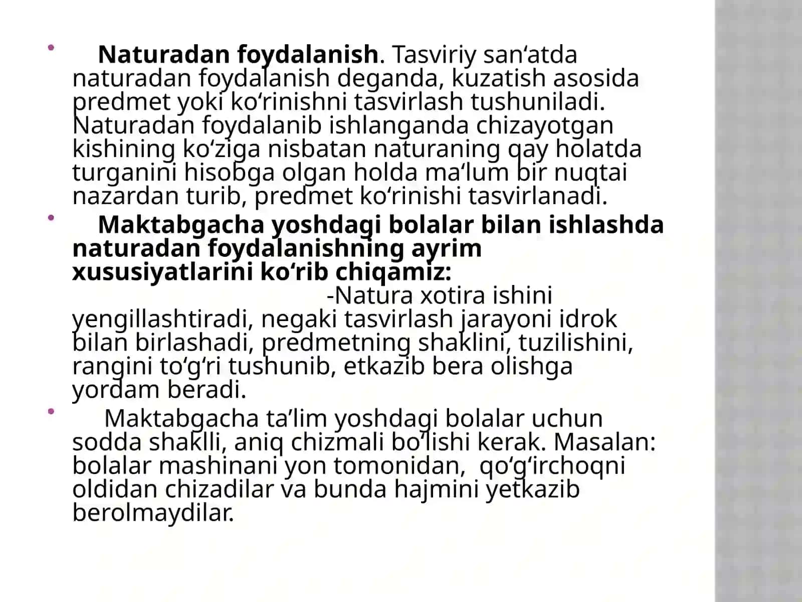 Tarbiyachining bolalarni tasviriy faoliyatga o‘rgatish jarayonidagi o‘rni 4