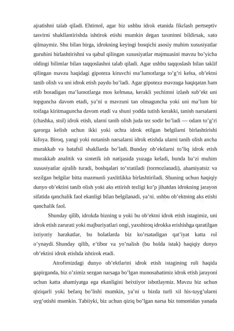 Idrokning umumiy xususiyatlari 4