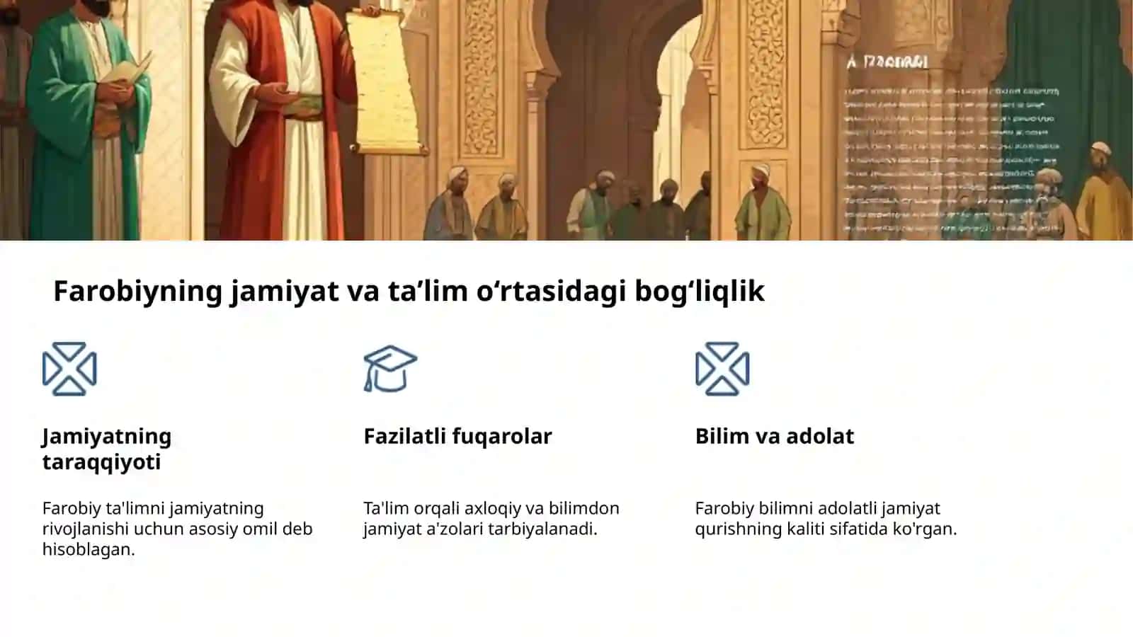 Farobiy: Ta'lim va tarbiya asoslari 4