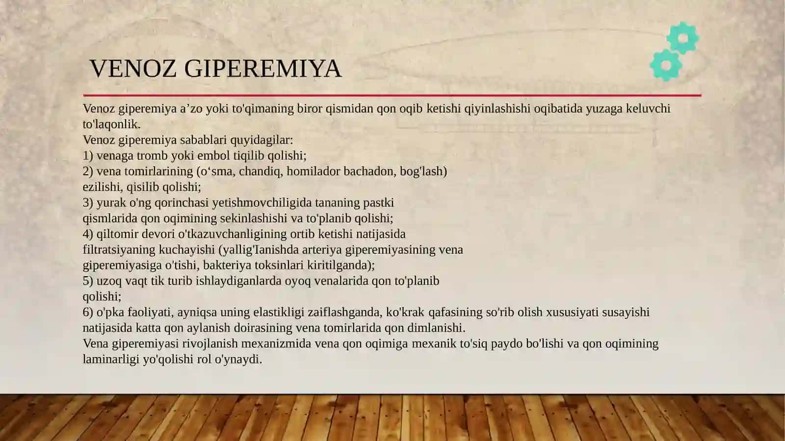 QON AYLANISHINING MAHALLIY BUZILISHLARI 4