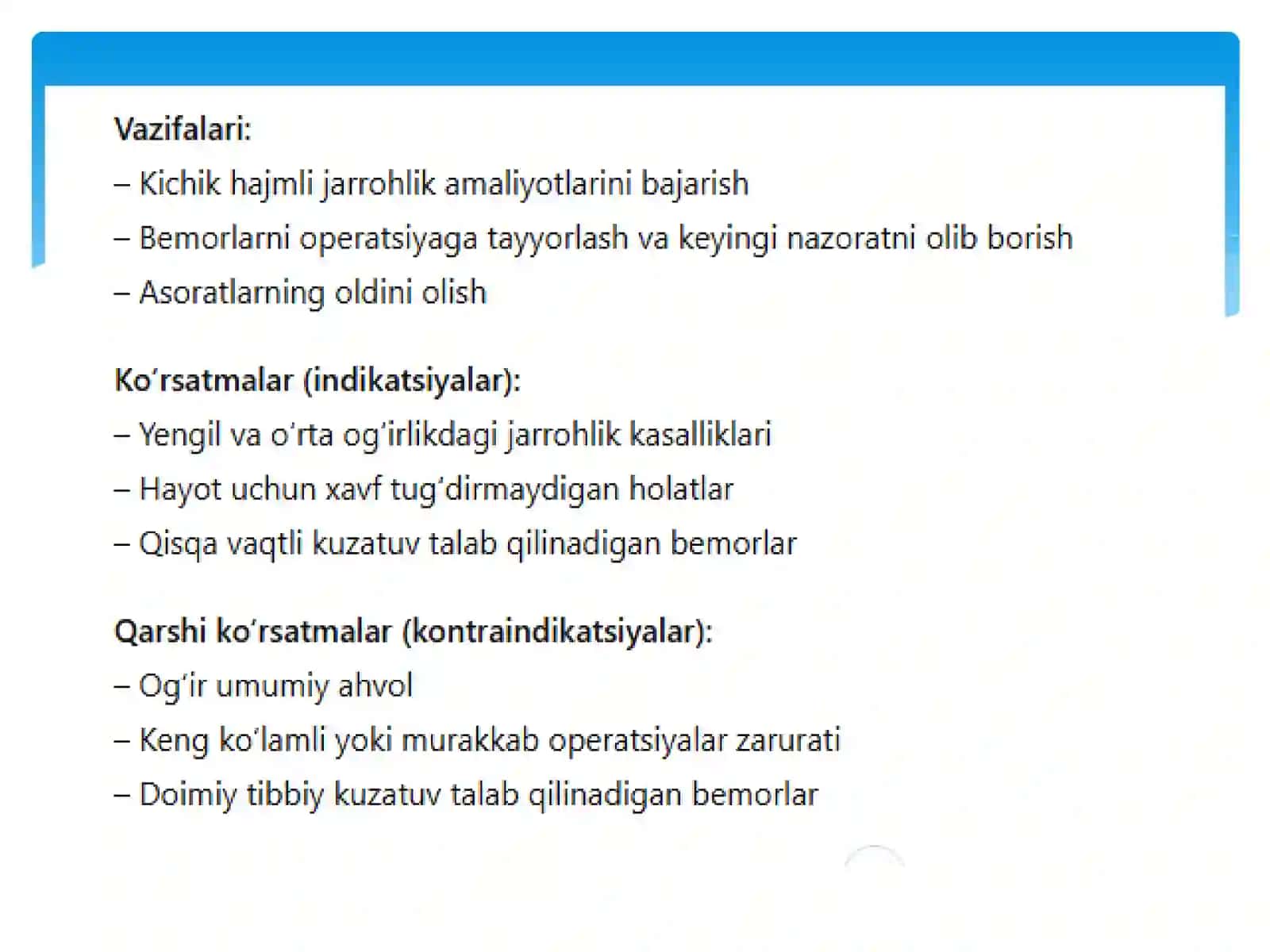 Xirurgiyamustaqilish 4