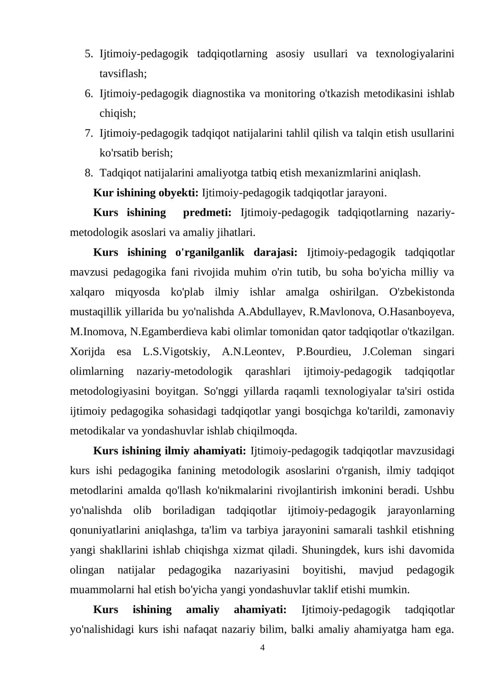 IJTIMOIY-PEDAGOGIK TADQIQOTLAR 4