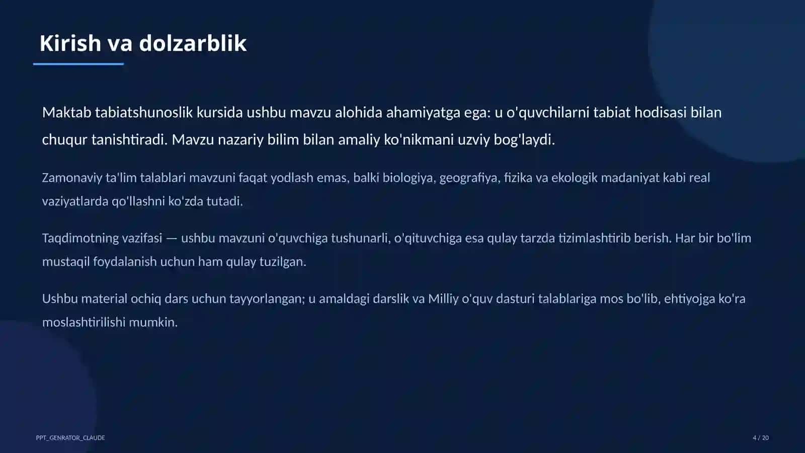 Tabiatshunoslik 4