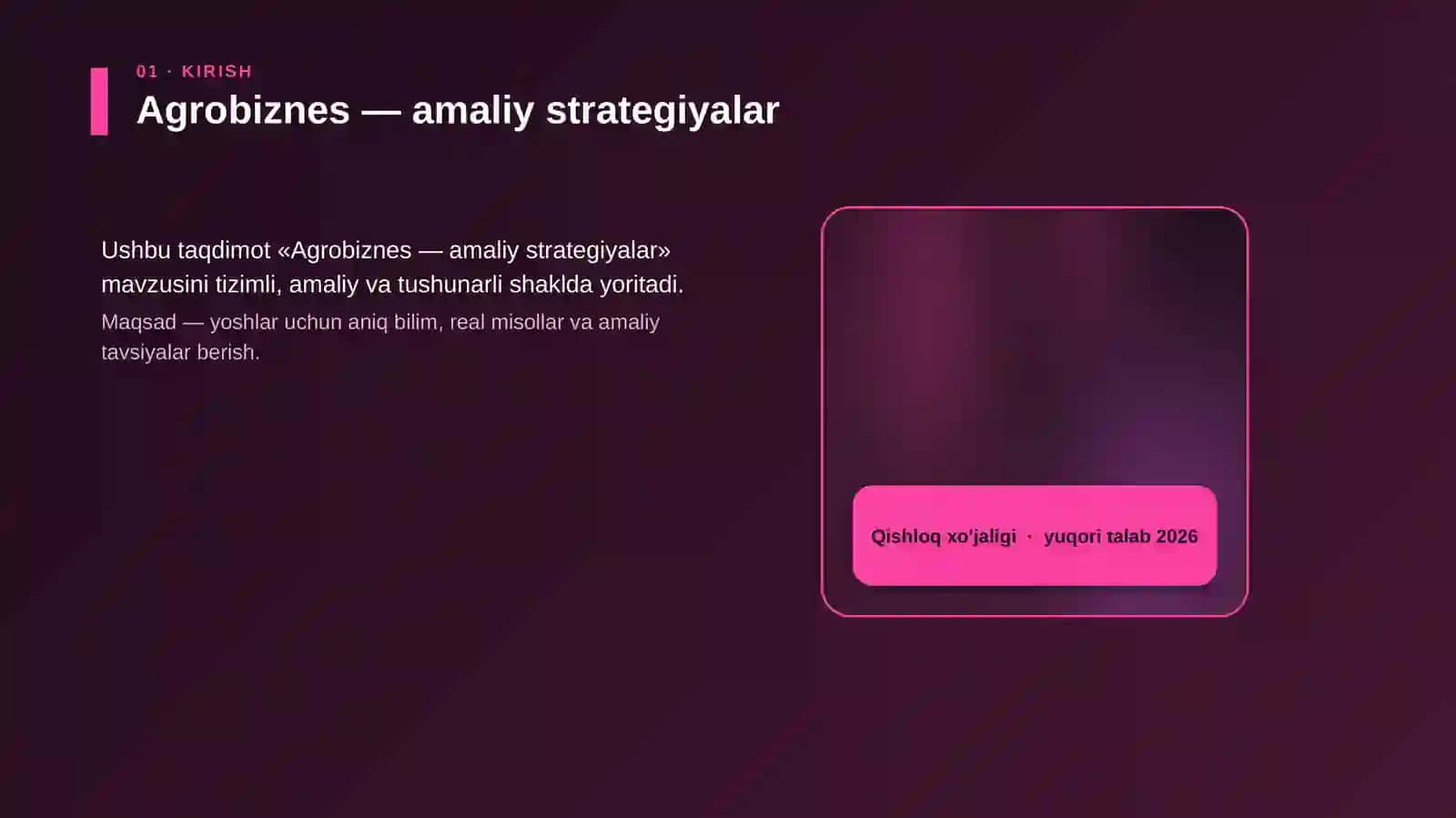 Agrobiznes — amaliy strategiyalar 4