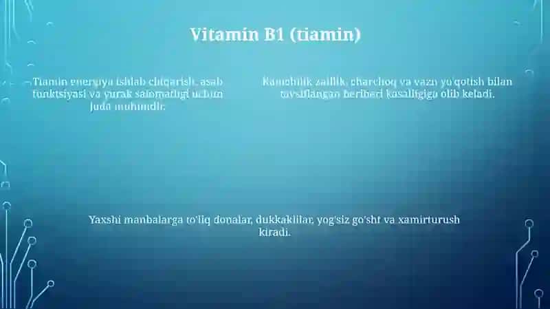 Vitaminlar 4