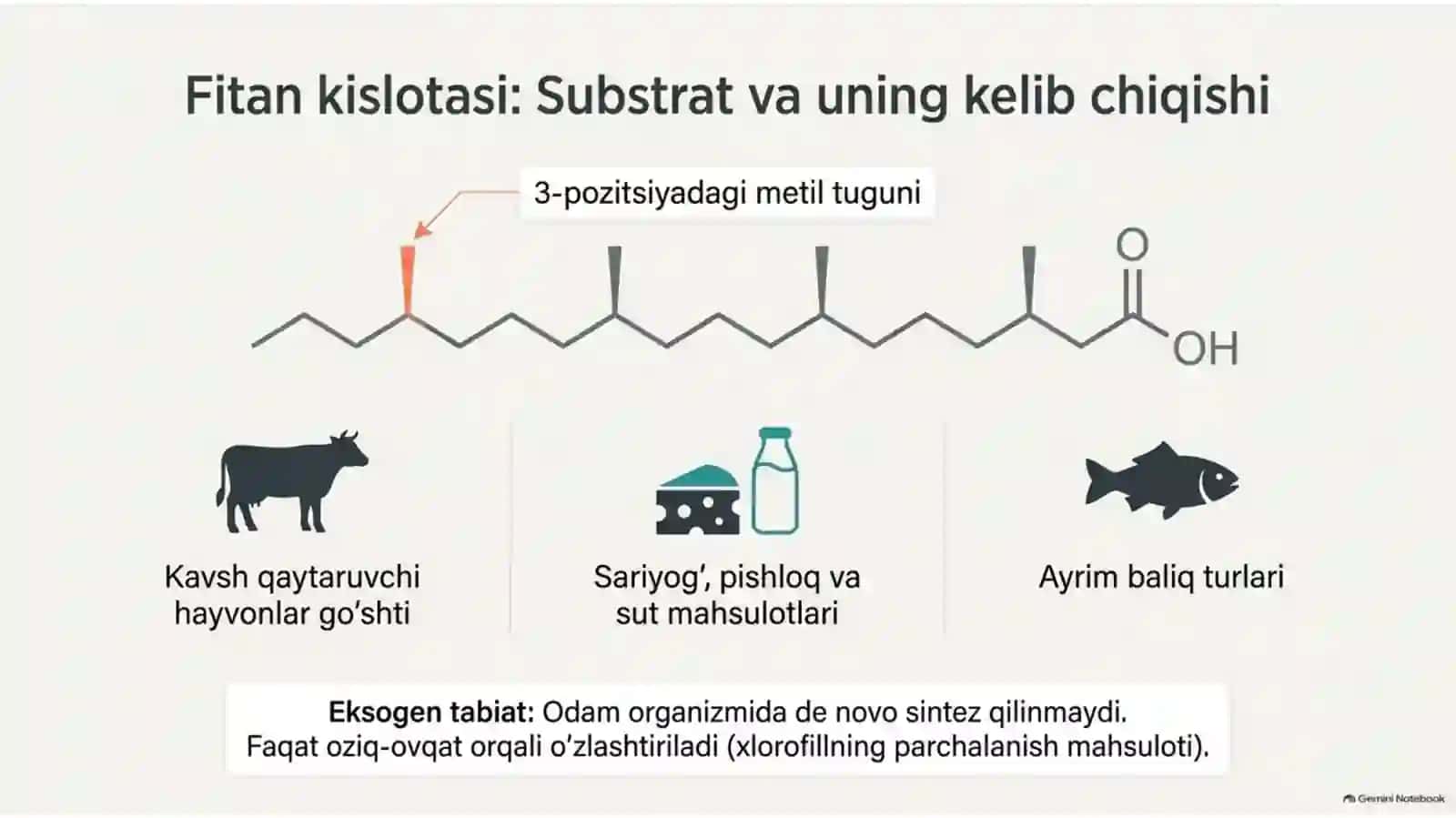 Yog‘ kislotalarining α-oksidlanishi: ahamiyati va buzilishlari — 15 slayd 4