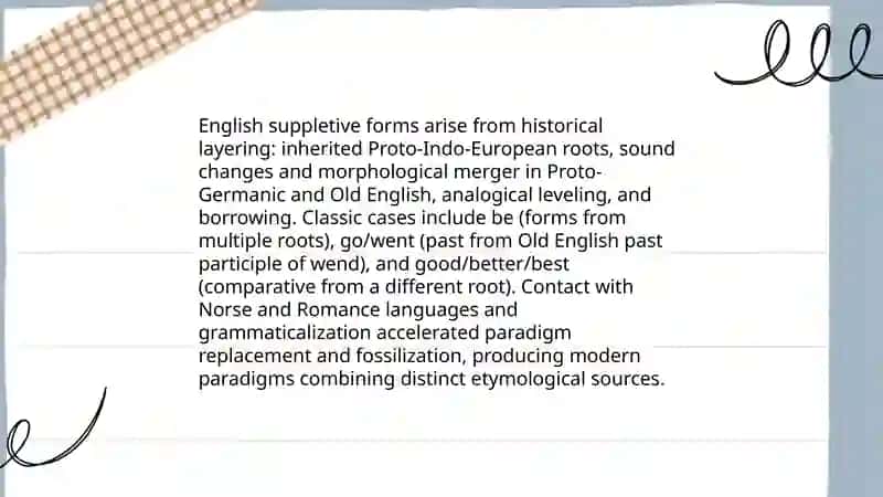 Suppletion 4