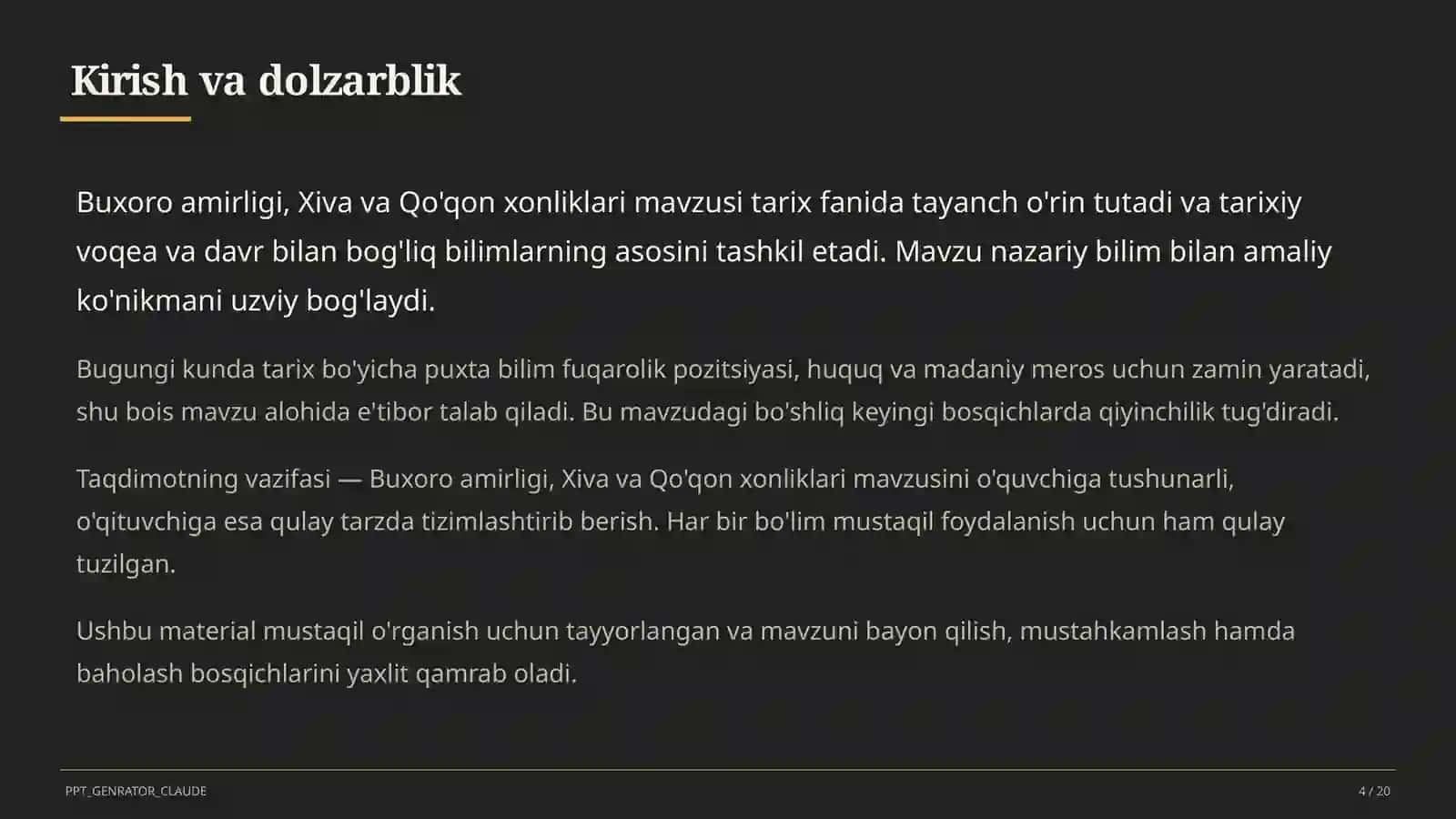 Buxoro amirligi, Xiva va Qo'qon xonliklari (8-sinf) 4