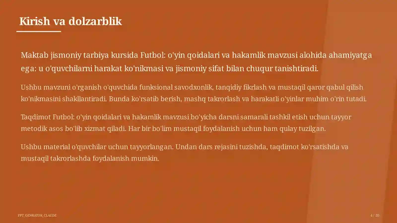 Futbol: o'yin qoidalari va hakamlik 4