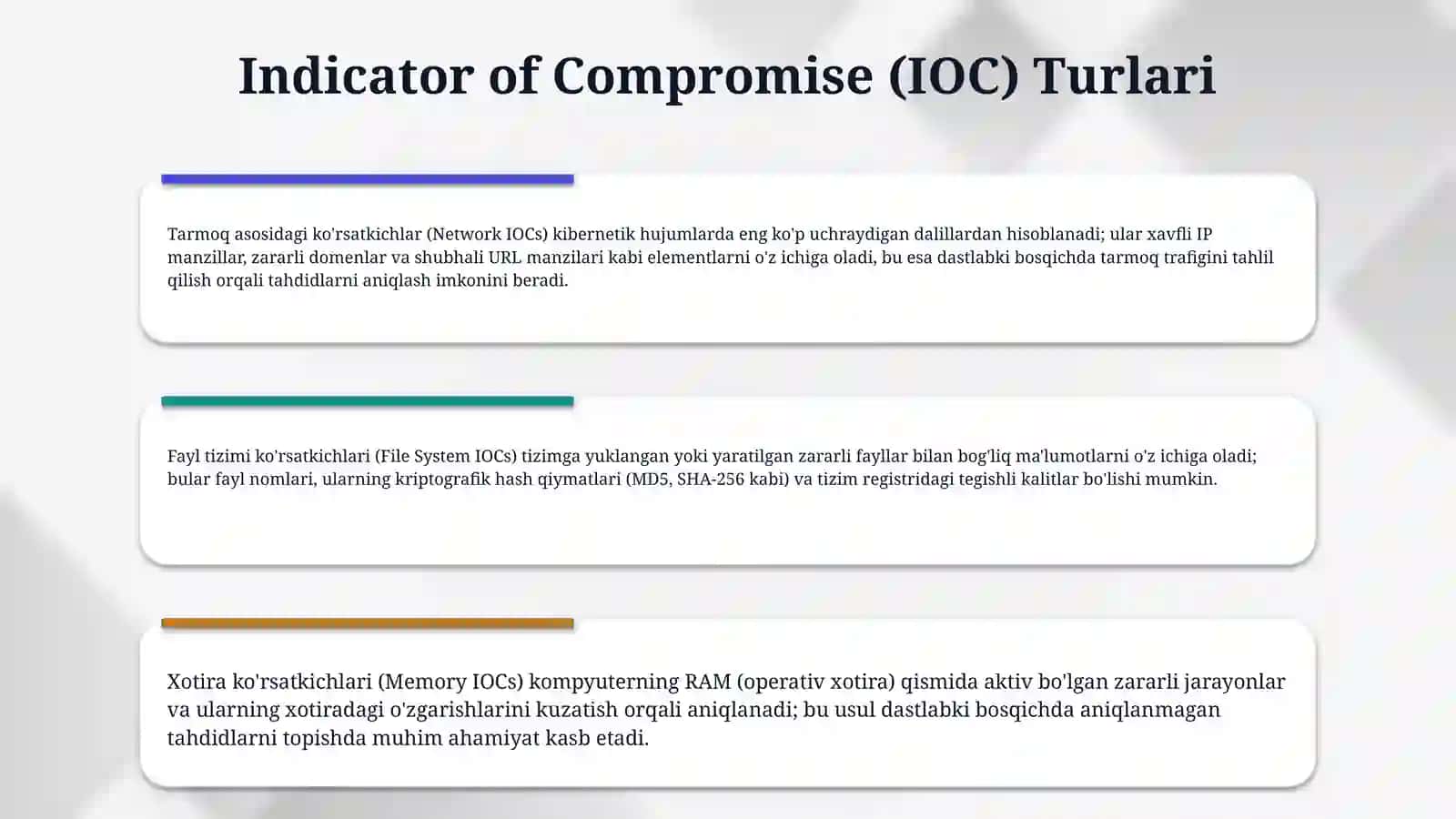 12.  Malware reverse engineering: IOC ajratish va behavior profilini tuzish 4
