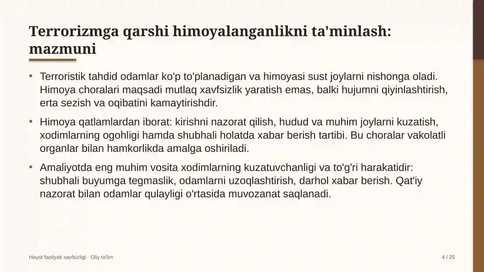 bolalar sog'lomlashtirish oromgohlarida terrorizmga qarshi himoyalanganlikni ta'minlash 1400 4