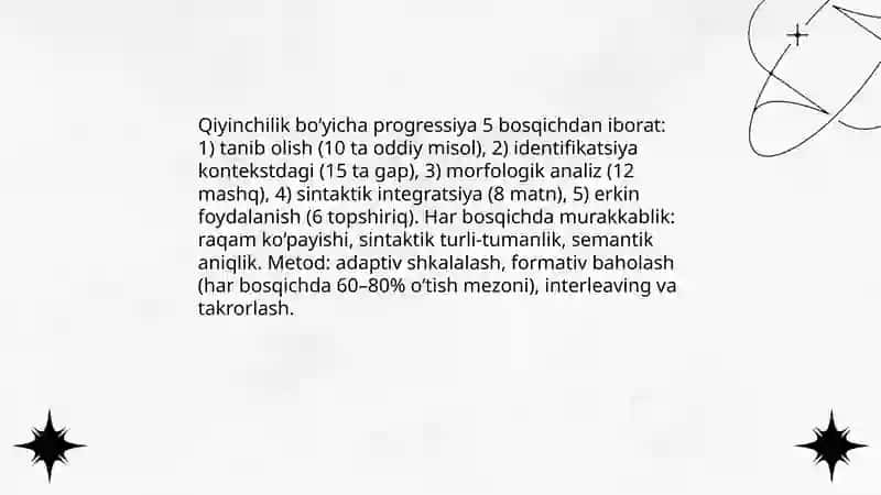 Son soʻz turkumini oʻrganishdagi mashqlar tizimini tahlil qilish 4