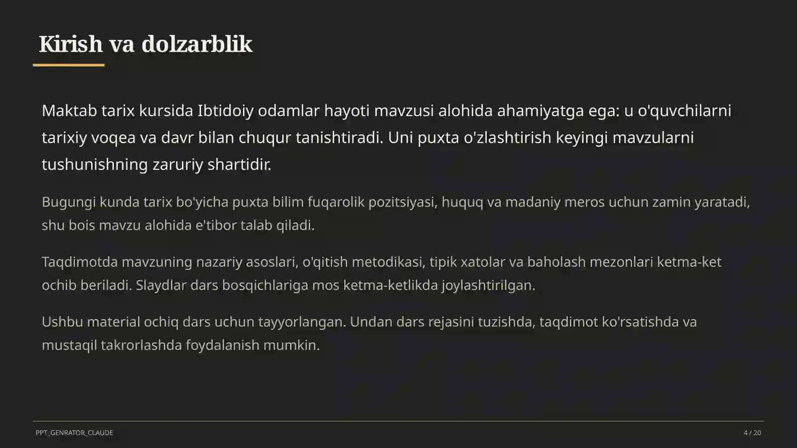 Ibtidoiy odamlar hayoti (5-sinf) 4