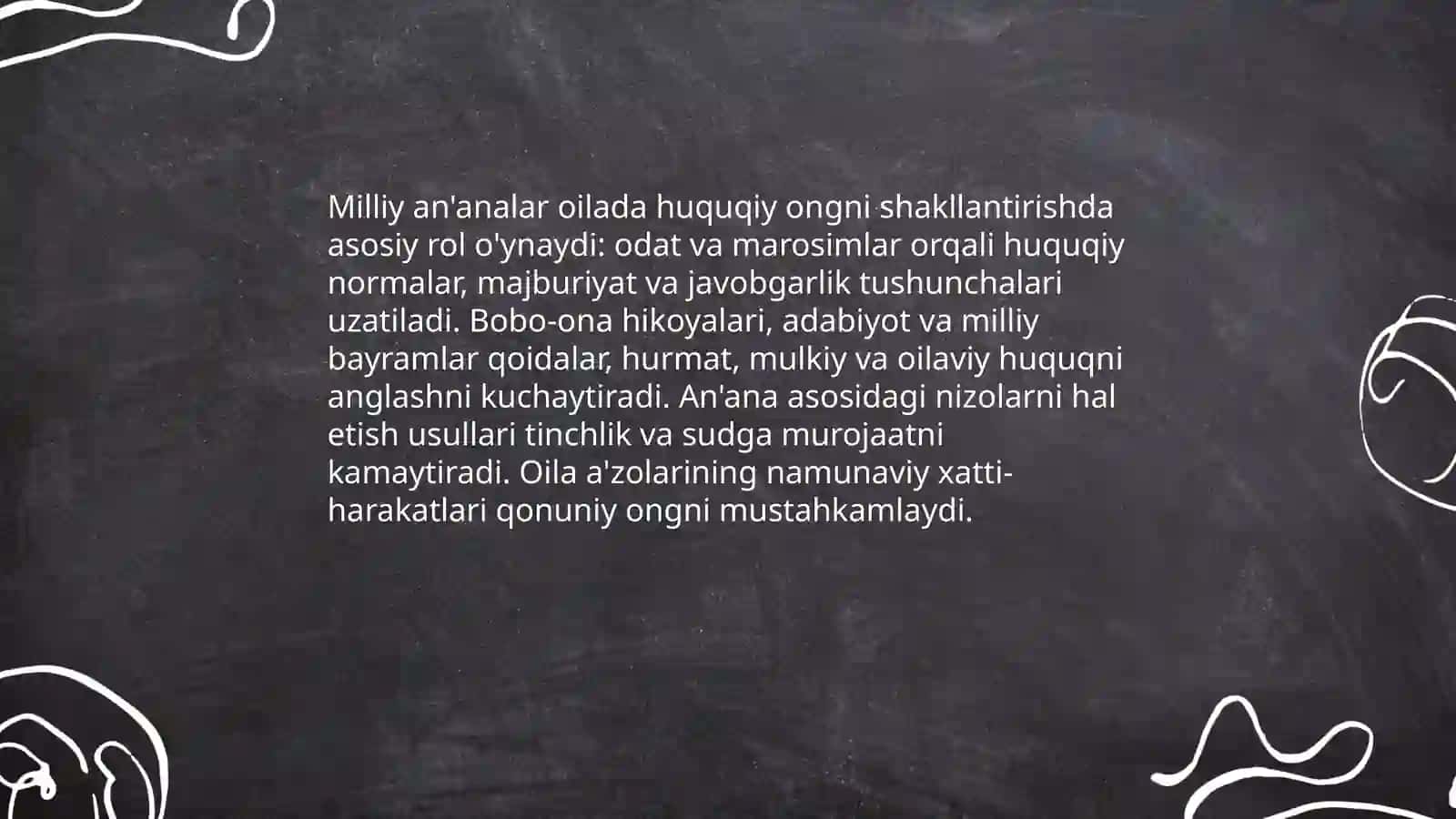 Oilada milliy qadriyatlar asosida axloqiy tarbiya 4