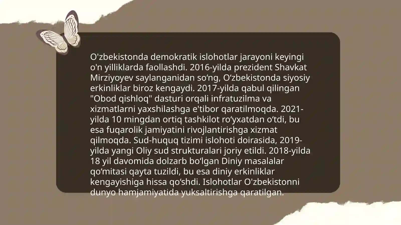 O'zbekistonning mustaqilligi va uning tarixiy ahamiyati 4