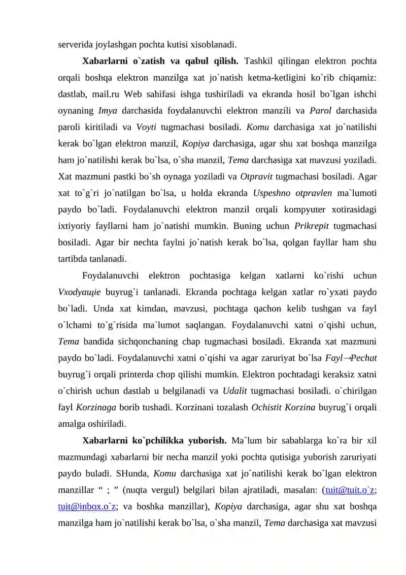Internetda axborotlarni qidirish va yuklab olish 4