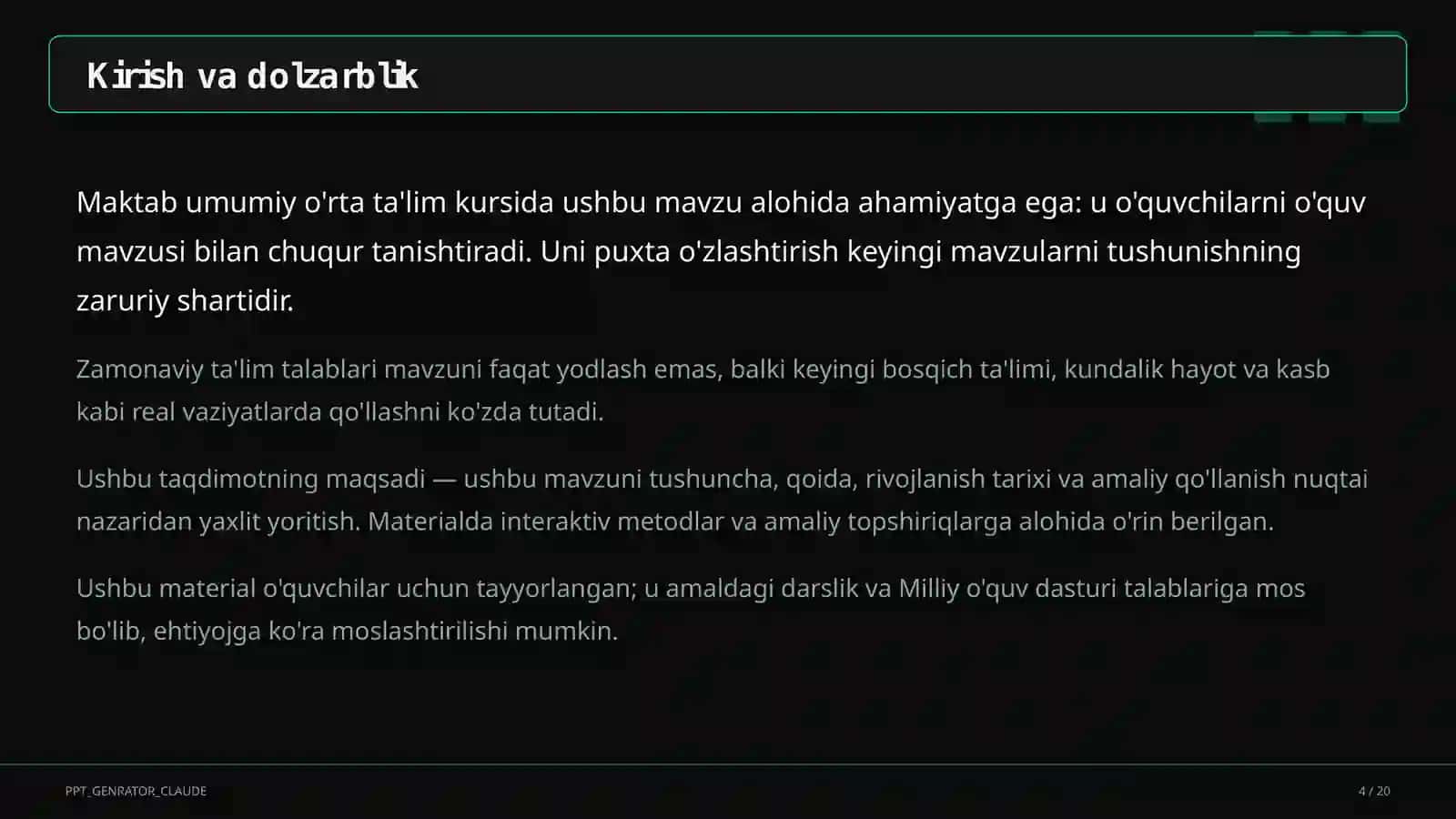 O'qituvchi farovonligi: kasbiy charchoq (burnout) belgilari va oldini olish 4