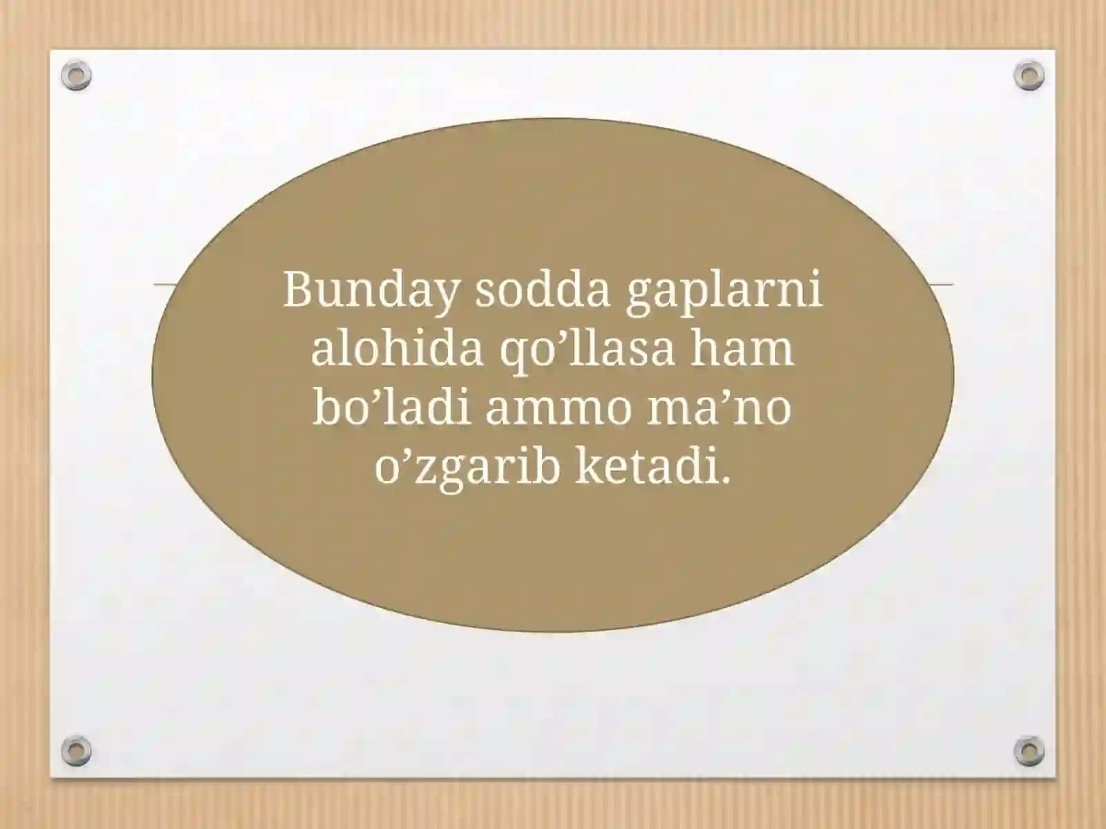 Mutanosib munosabatli qo’shma gaplar. 4