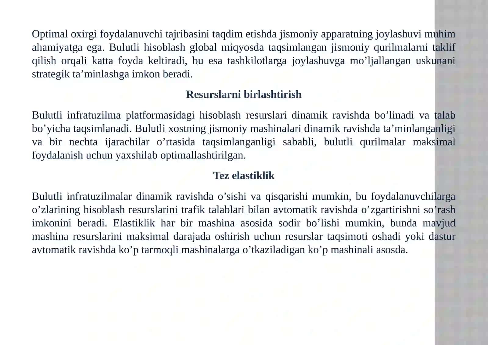 Bulutli hisoblash 4