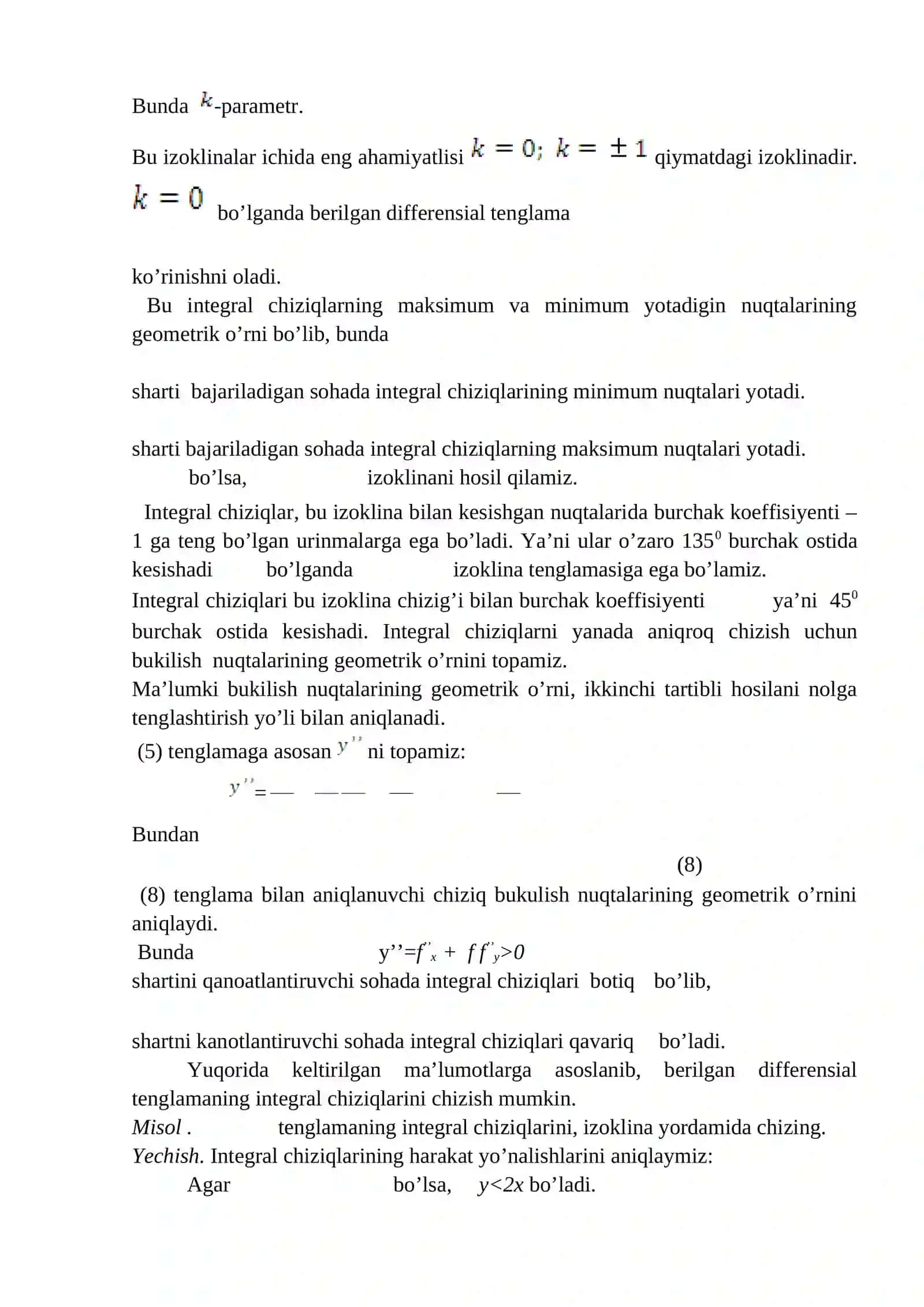 Differensial Tenglamalar 4