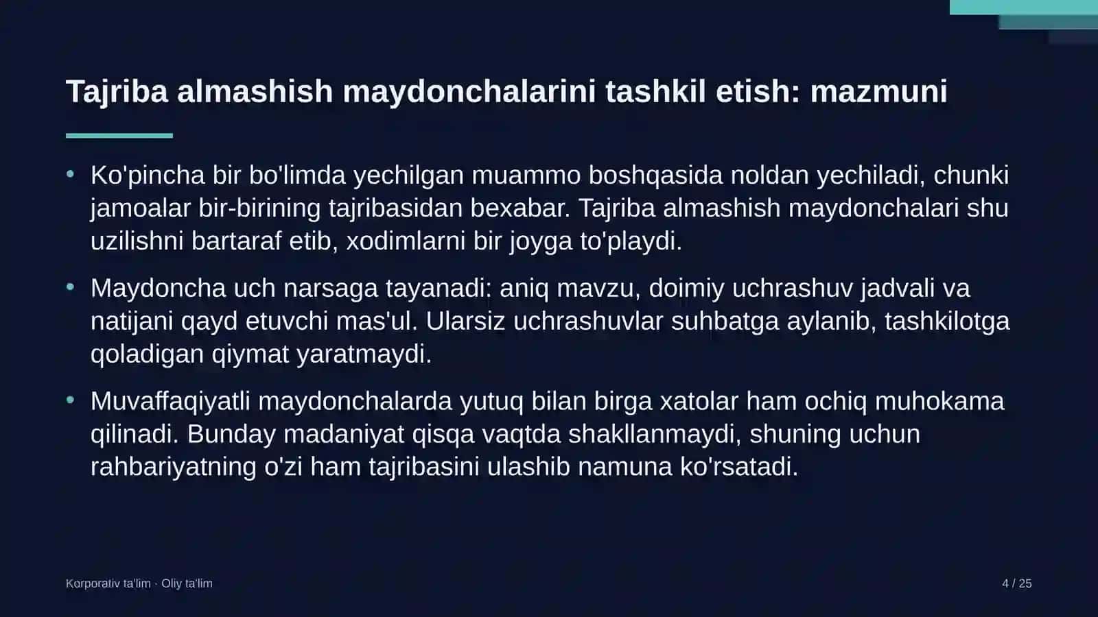 muzey qo'riqxonalarda tajriba almashish maydonchalarini tashkil etish 7763 4