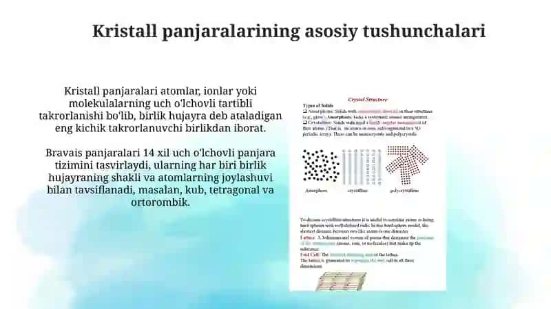 Kristall panjara turlari 4