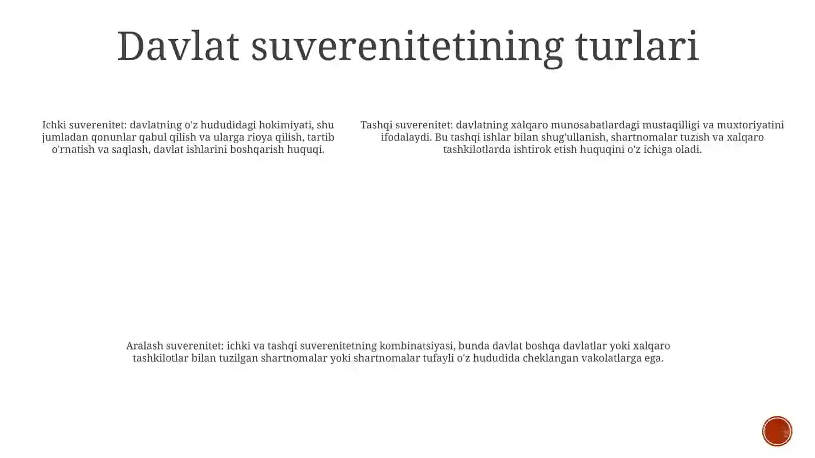 Davlat suvereniteti Tushunchasi Va Mohiyati 4
