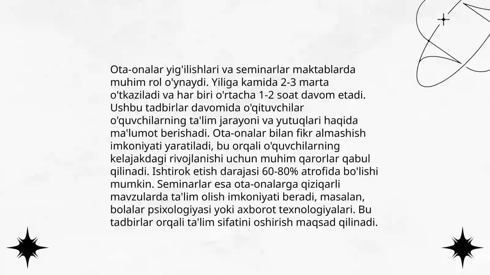 Maktabgacha ta’lim muassasasining oila bilan hamkorlik ish shakllari 4