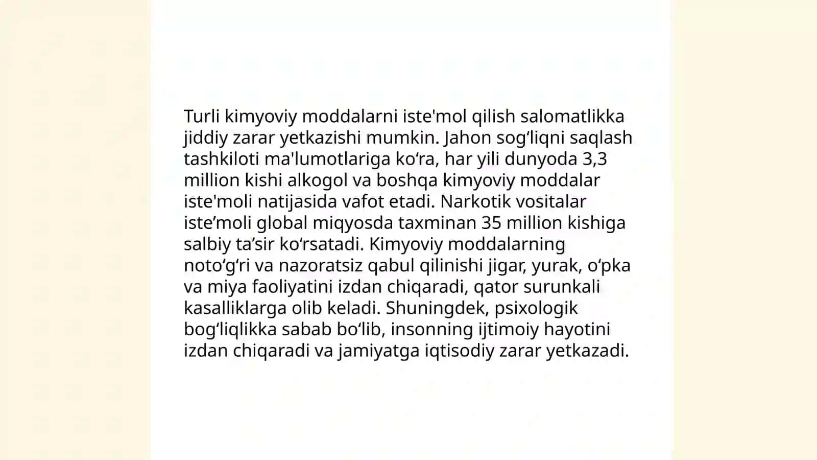 Havoning ifloslanishi va uning salomatlikka ta’siri 4