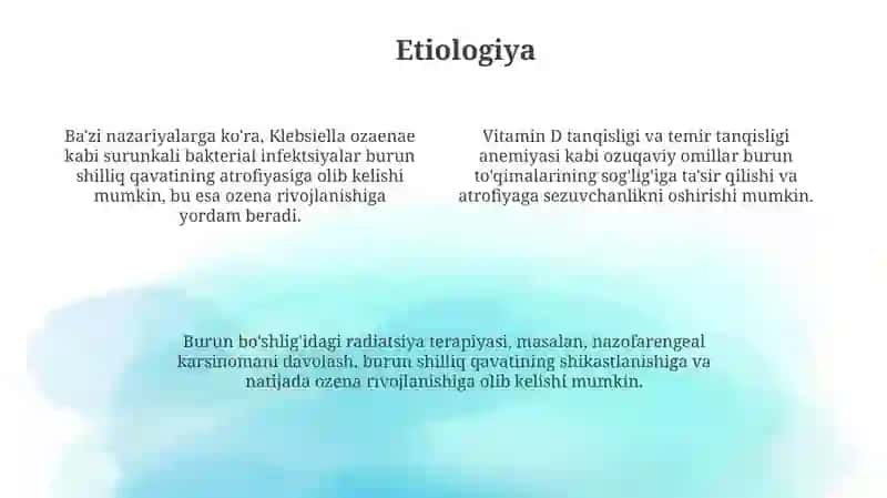 Ozena (atrofik rinit) 4