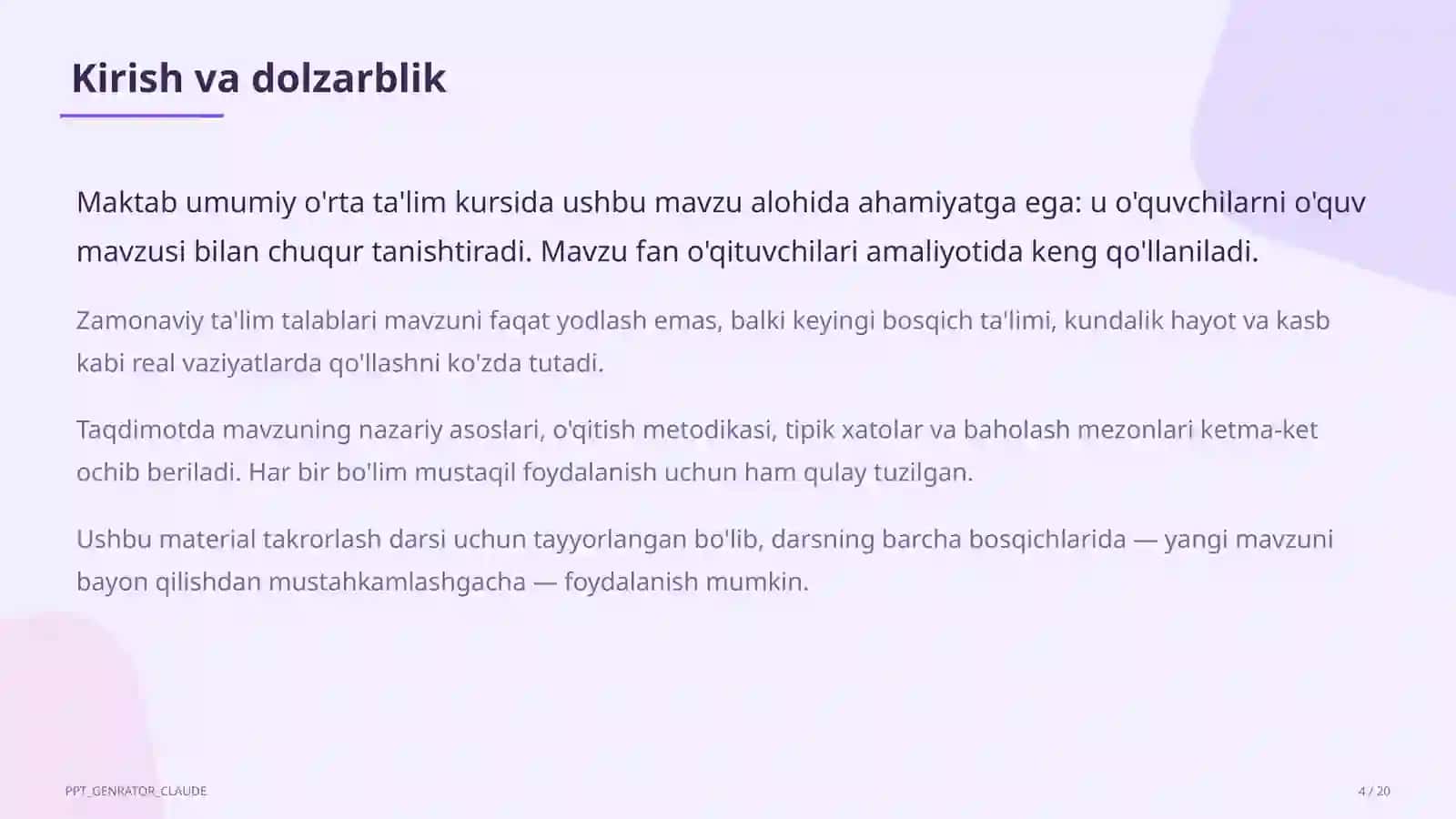 PIRLS va TIMSS xalqaro baholash dasturlariga tayyorgarlik: topshiriq turlari va misollar 4