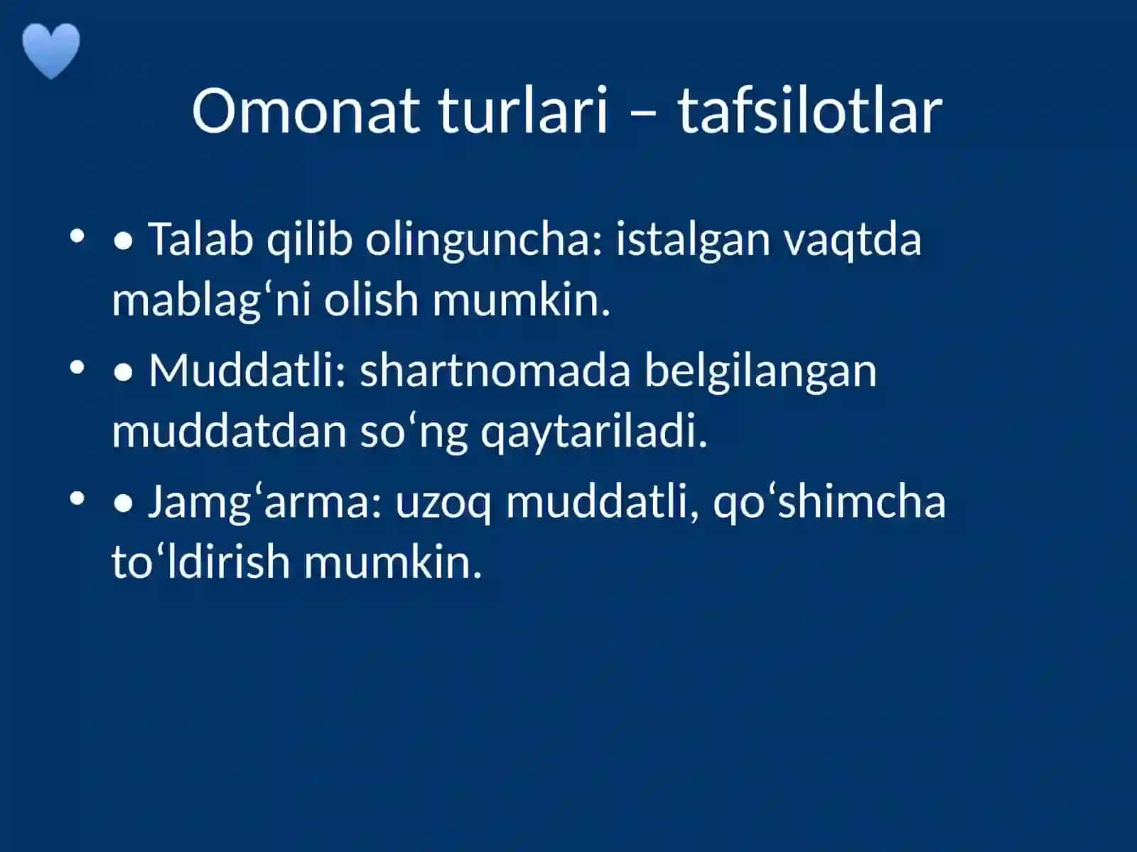 Omonat (Depozit) 4