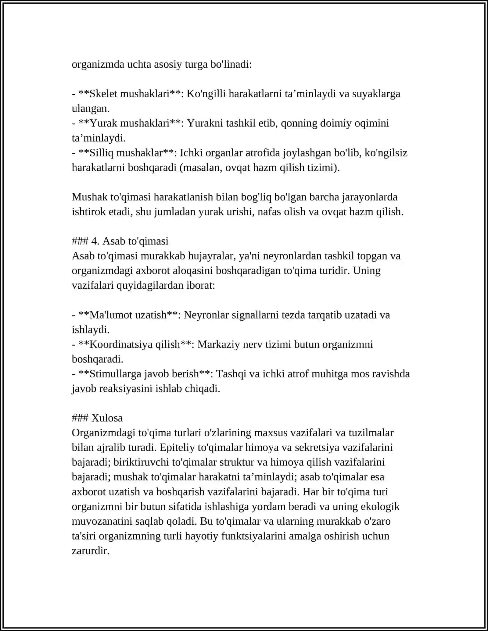 TOʻQIMALAR MORFOFIZIOLGIYASI 4