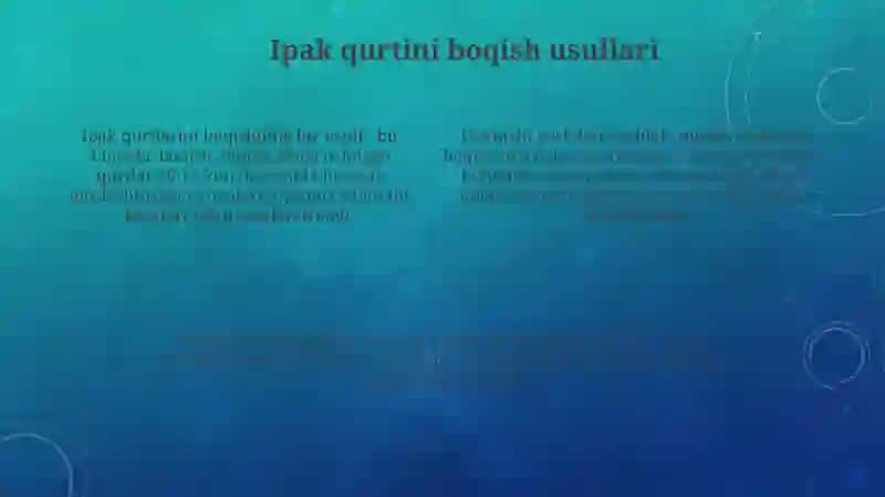 Ipak qurtini boqish agrotexnikasi 4