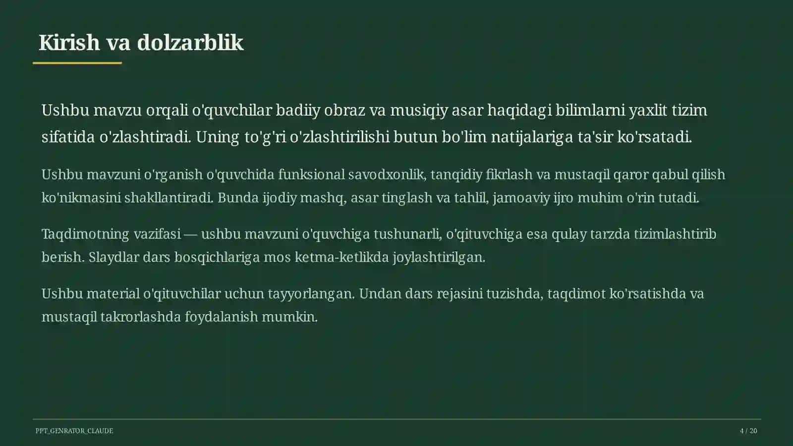Me'morchilik yodgorliklari: Registon va Ichan-qal'a (6-sinf) 4