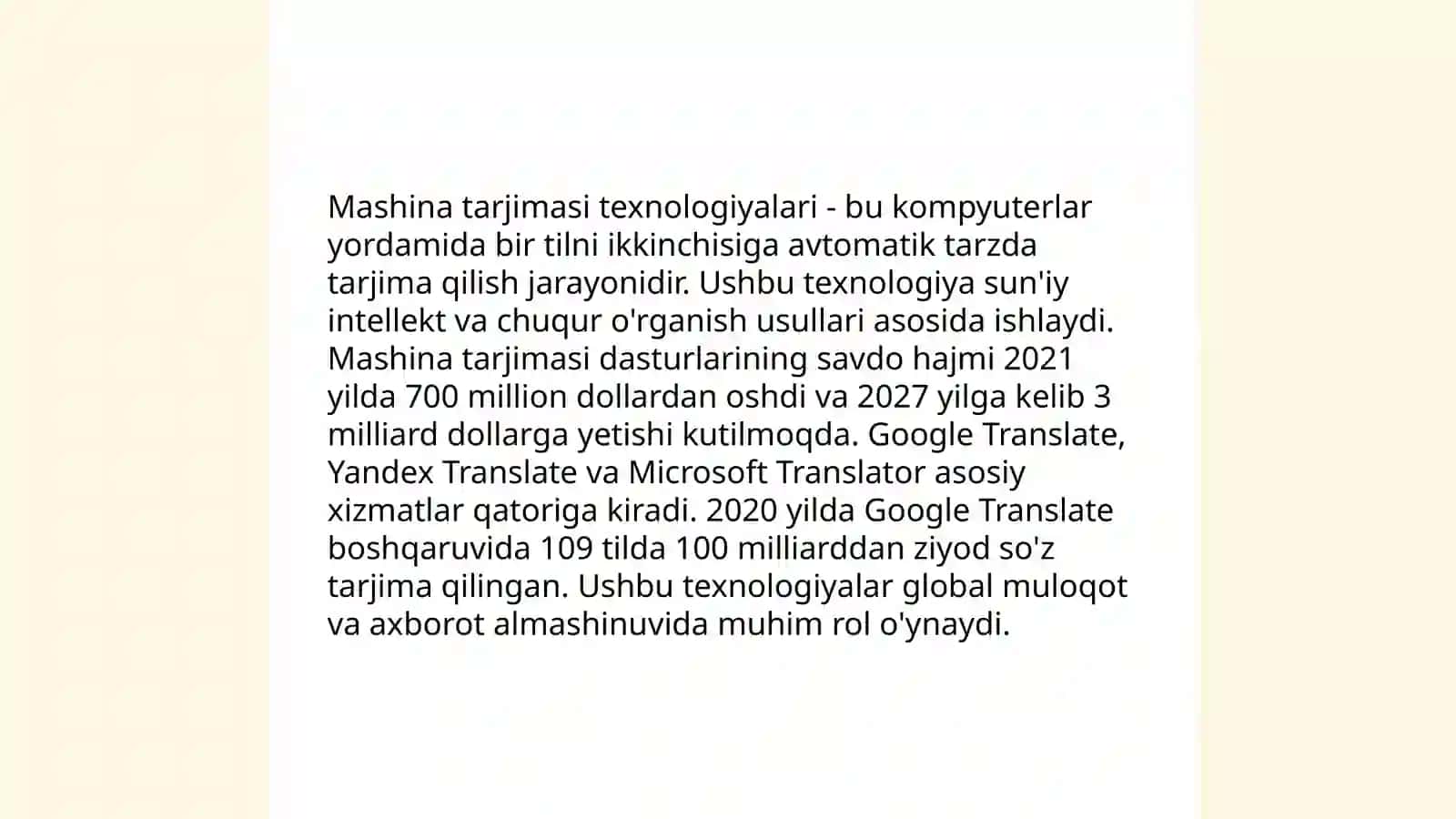 Mashina tarjimasi 4