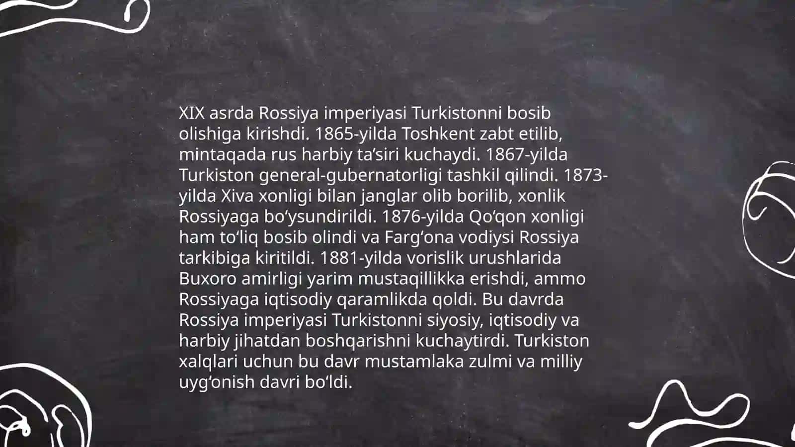 Turkistonda Rossiya imperiyasiga qarshi milliy-ozodlik harakatlari 4