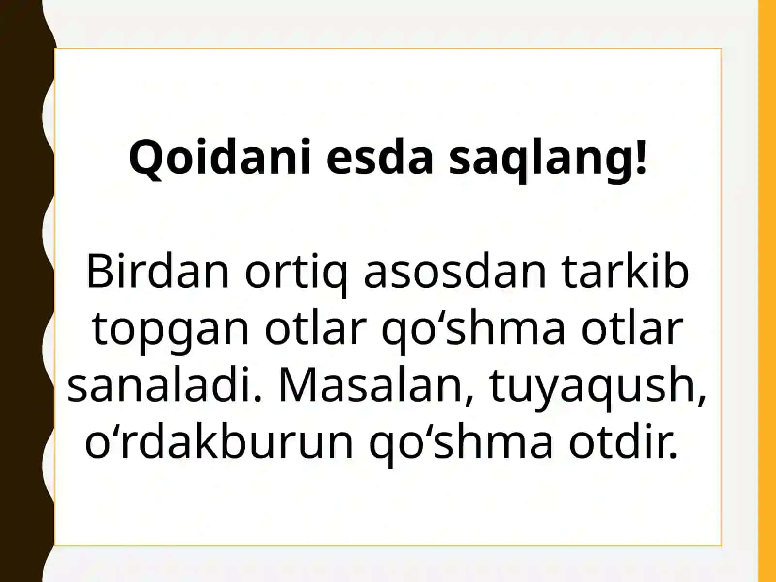 Qoʻshmaotlari imlo si 4