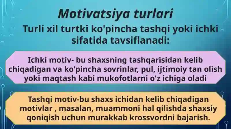 Boshqaruvda motivatsiya 4
