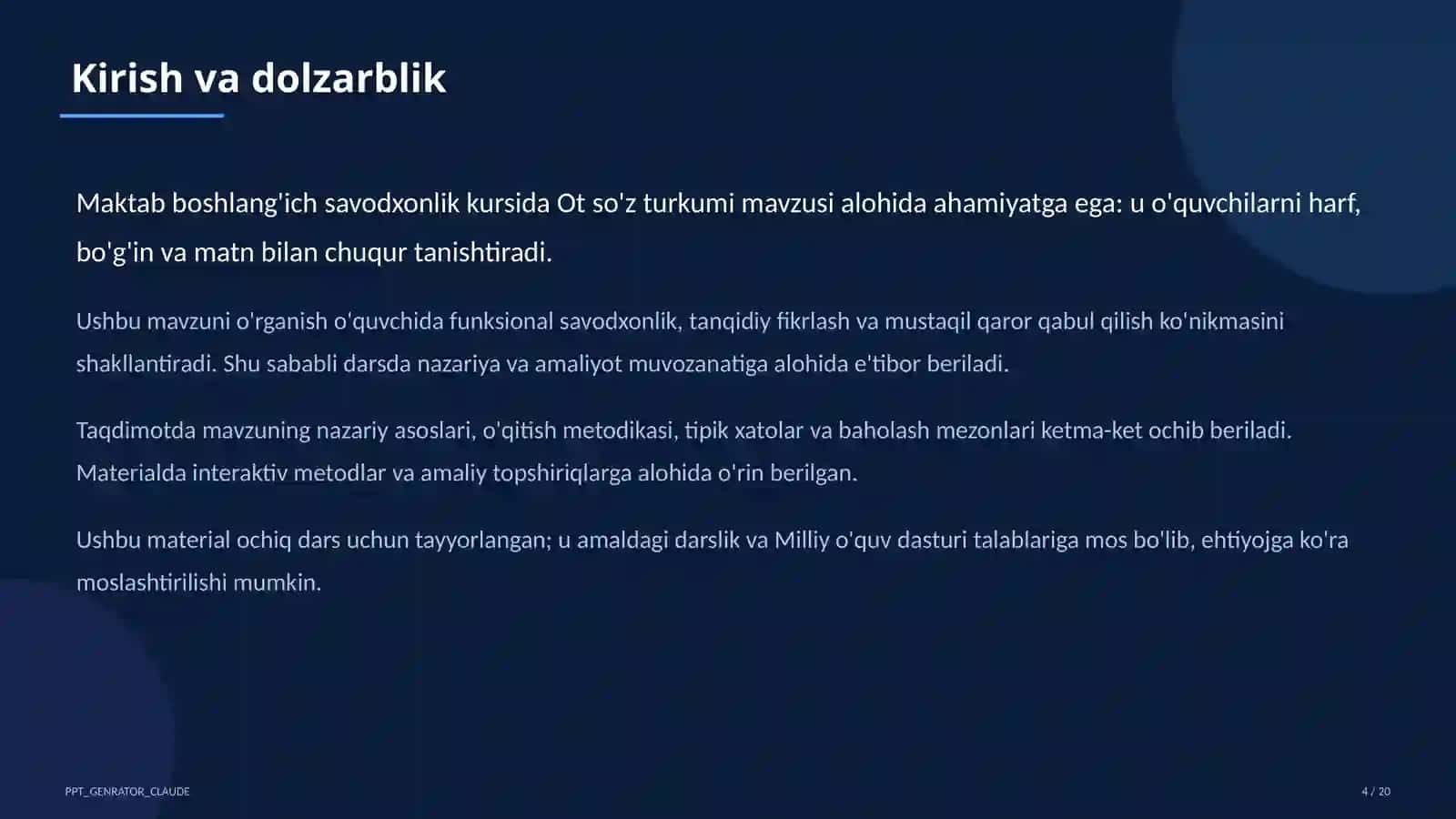 Ot so'z turkumi (3-sinf) 4